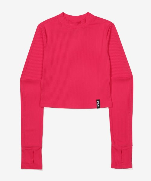 Áo FILA Long Sleeve Stitched Red [ FS2RLF3252F RPK ]