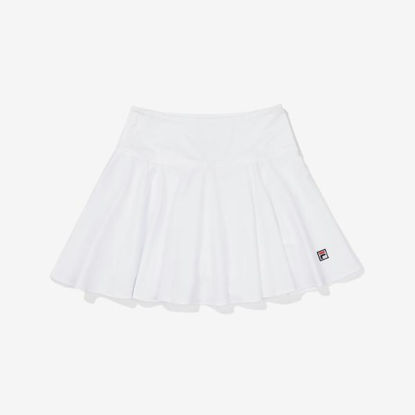 Chân Váy Fila Lady Tennis Life Pleats Skirt White [ FS2SKF2353F-OWH ]