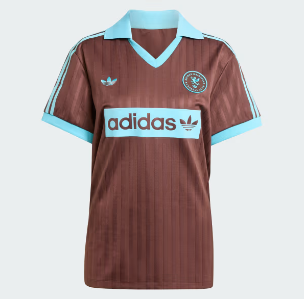 Áo Adidas Graphic Football-Inspired Jersey Brown [ JY3542 ]