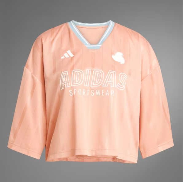 Áo Adidas Tiro Cut 3-Stripes Oversized Jersey Pink [ JG4095 ]