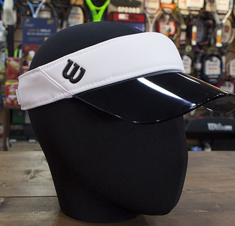 Mũ Wilson Sun Visor White UV Tinted Navy [ WRA754704 ]