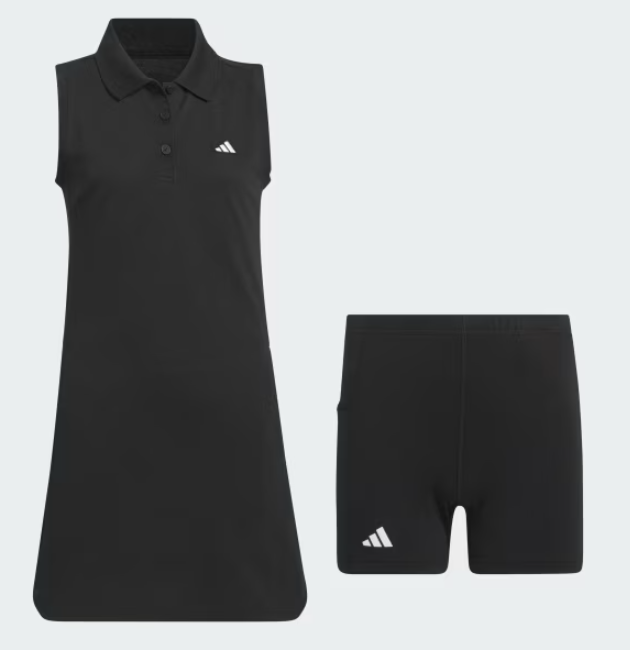 Váy Adidas Piqué Club Dress Kids Black [ JE2447 ]