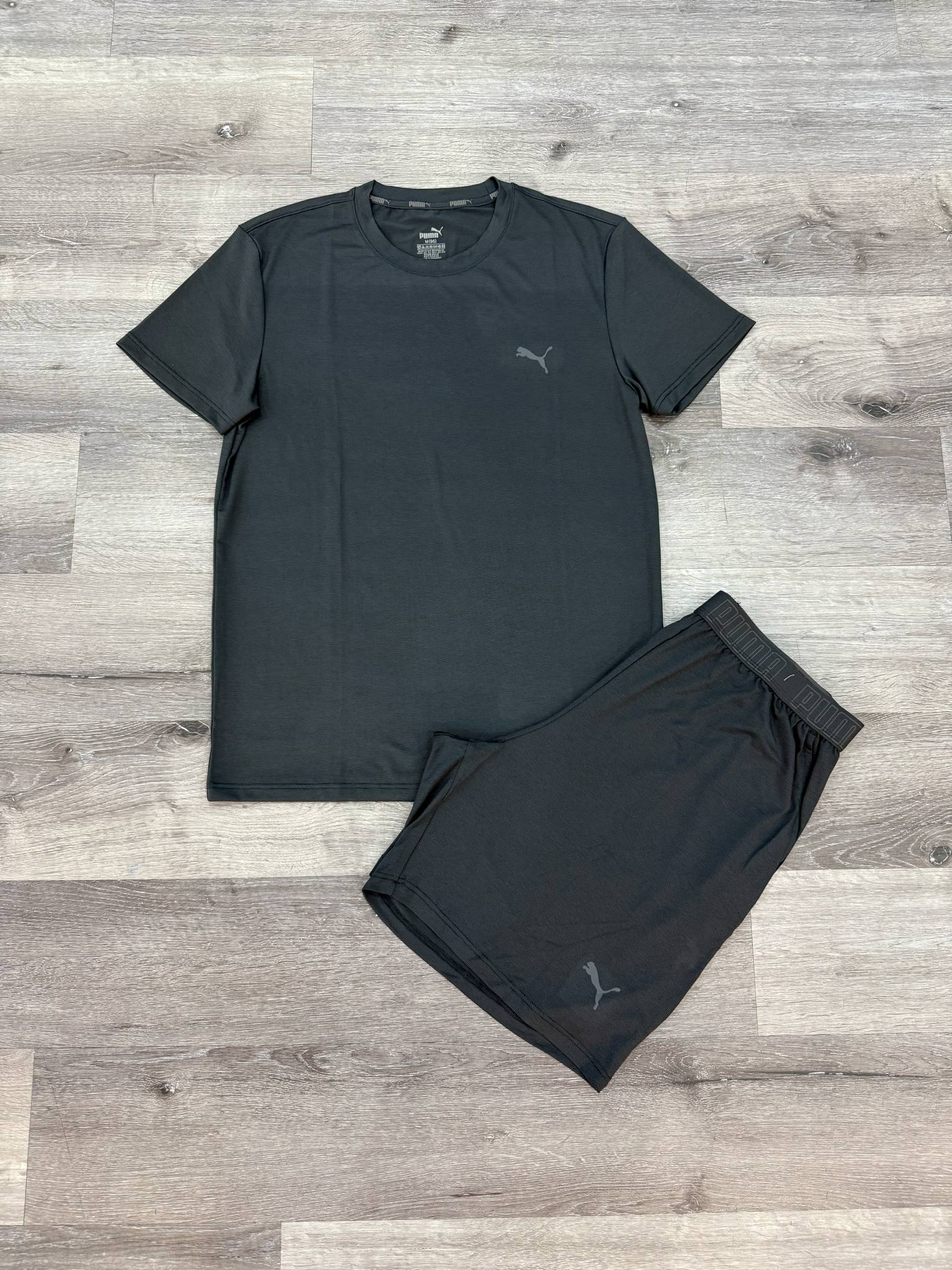 Set Quần Áo Puma Poly Màu Xám [ PMUKKCP03 ]