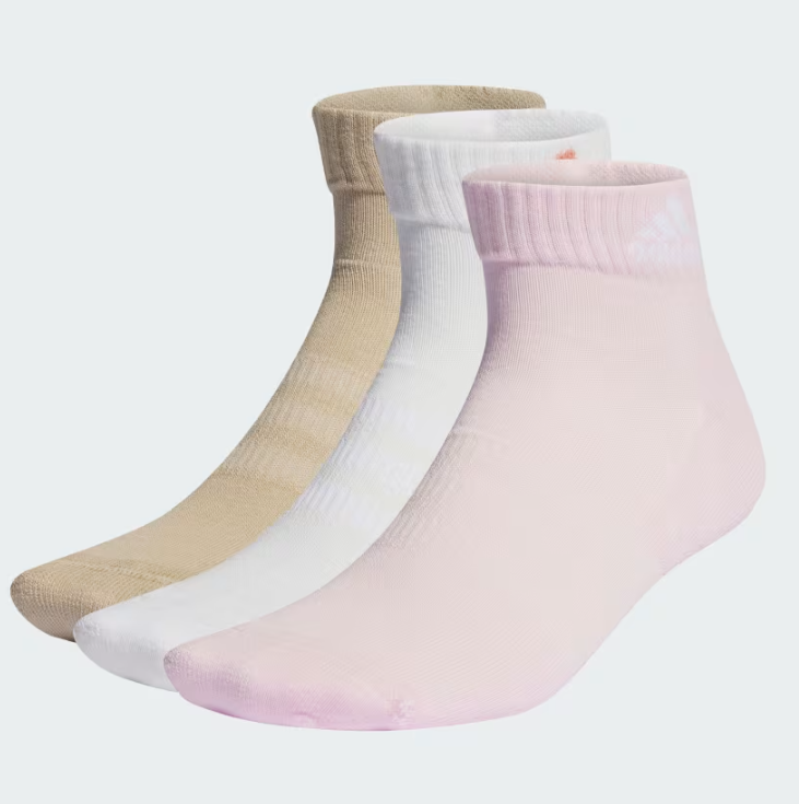 Set Tất Adidas Unisex Sportswear Ankle 3 Pairs [ IP0404 ]