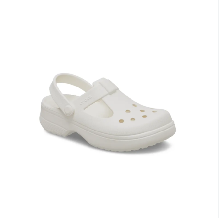 Giày Clog Crocs Classic Mary Jane Chalk [ 210615-0WV ]