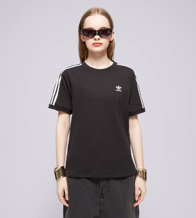 Áo Adidas Lifestyle 3-Stripes Black [ IU2420 ]
