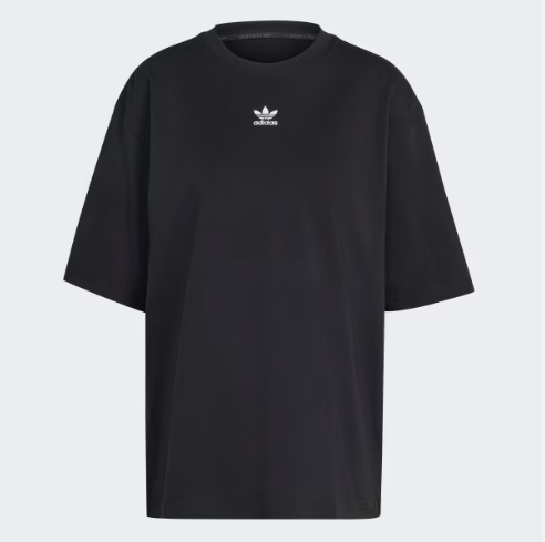 Áo Adidas Essentials Boyfriend Black [ IY7321 ]