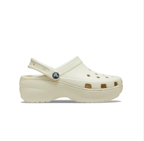 Sục Crocs Platform Classic Bone [ 206750-2Y2 ]