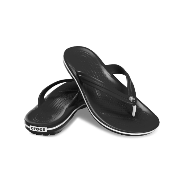 Dép Xỏ Ngón Unisex Crocs Crocband Black [ 11033-001 ]