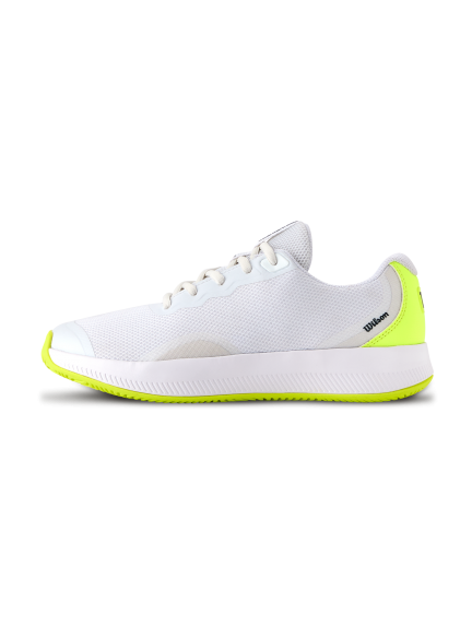 Giày Wilson Intrigue Lite All Court White/Safety Yellow [ WRS335830 ]