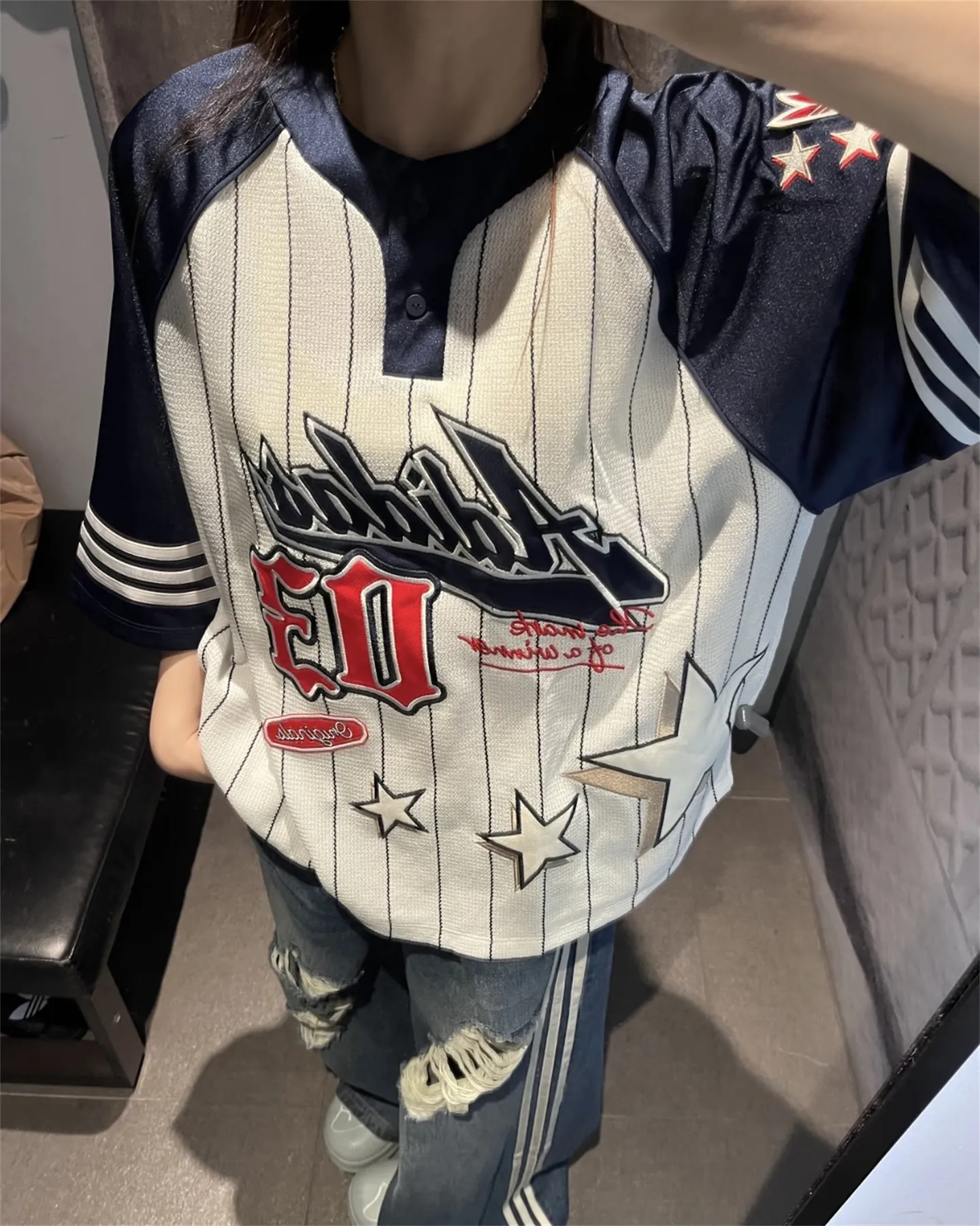 Áo Adidas Originals Premium Knit Baseball [ KC6288 ]