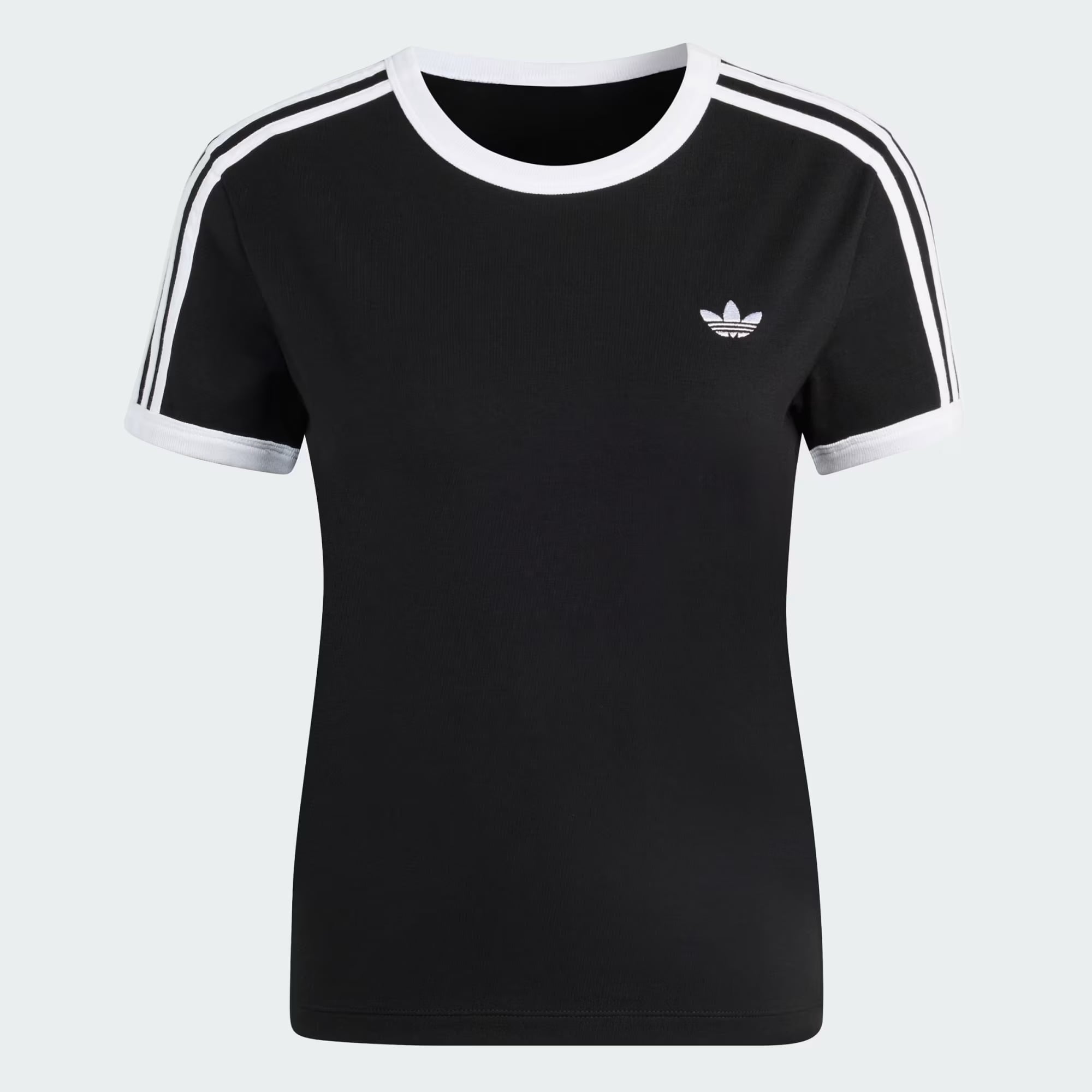 Áo Adidas 3-Stripes Slim Tee Black  [ KD7980 ]