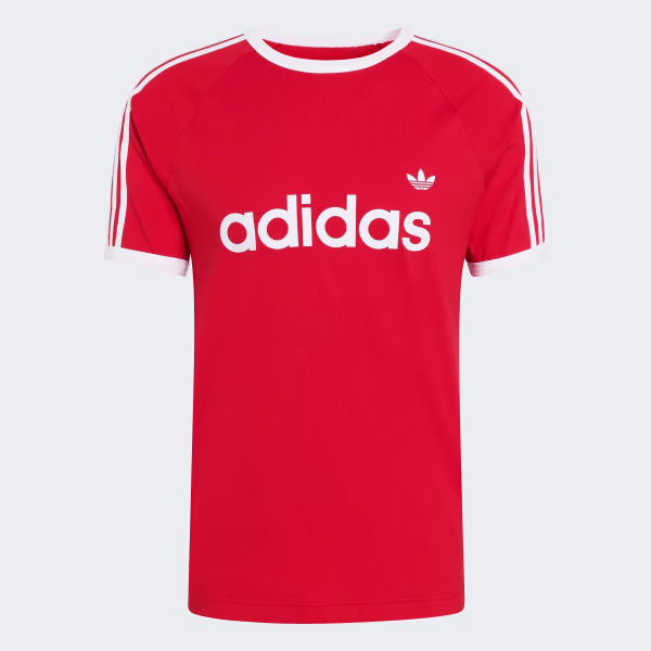 Áo Adidas 3 Stripes Ringer Red [ KF0416 ]