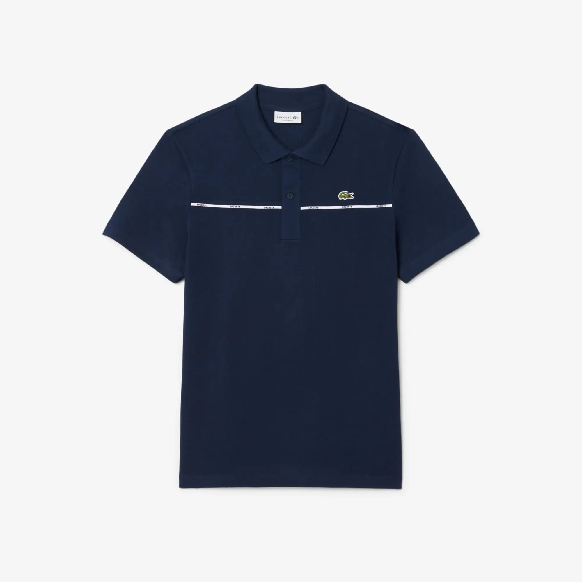 Áo Polo Lacoste Regular Fit Logo Trim L.12.12Navy [ PH9863 51 ]