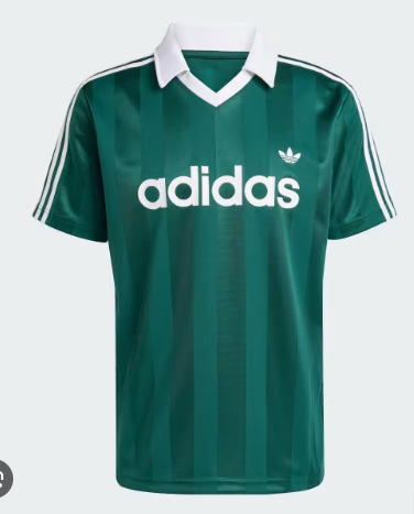 Áo Adidas Jersey V Neck with Stripes KE3582 Green White [ KE3582 ]