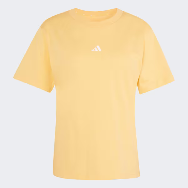 Áo Adidas Essentials Small Logo Cotton Tee Orange [ KC5247 ]