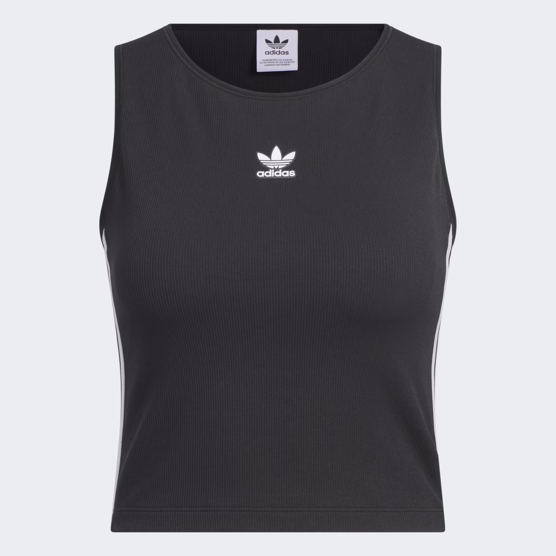 Áo Adidas 3-Stripes Padded Tank Top Black [ KB6417 ]
