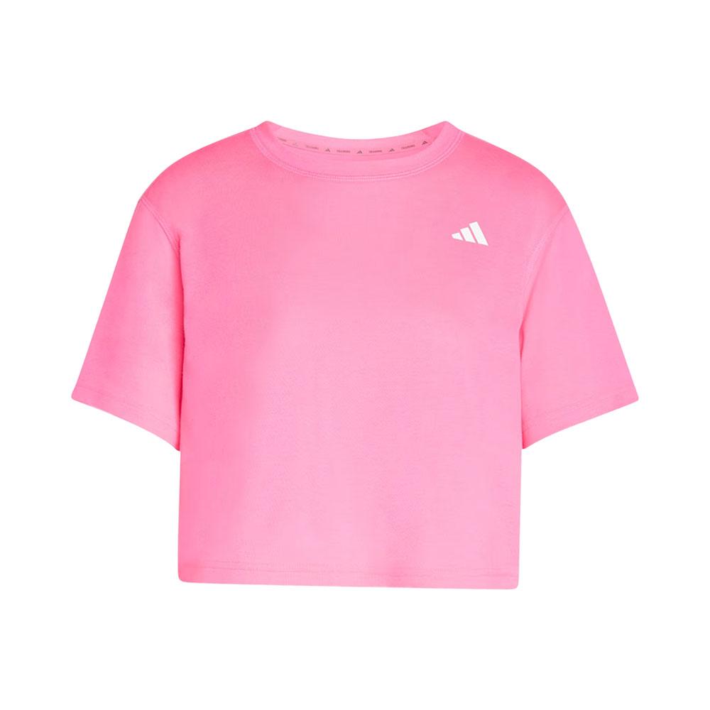 Áo Adidas Train Essentials Boxy Workout Pink [ KB7910 ]