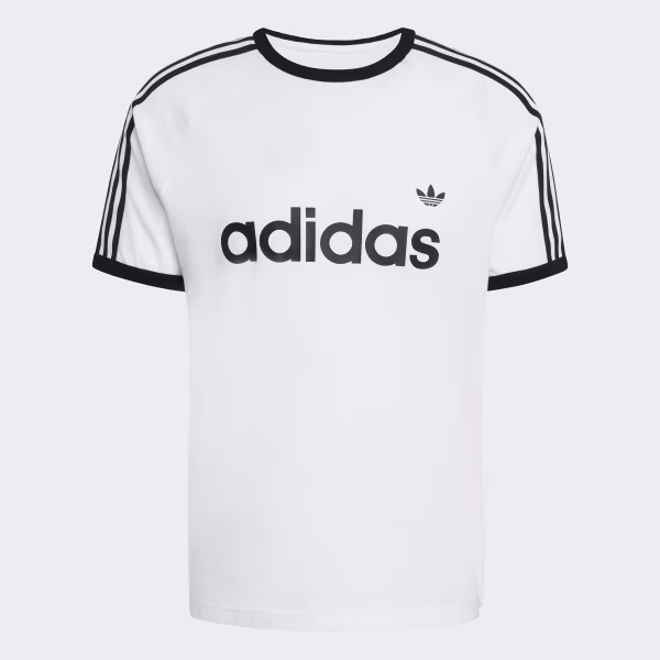 Áo Adidas 3 Stripes Ringer White [ KF0418 ]