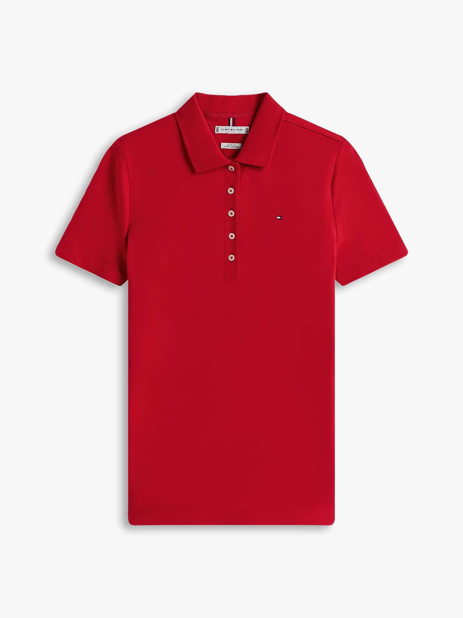 Áo Tommy Hilfiger Classic Fit Stretch Cotton Polo Red [ 76J5198-XLG ]