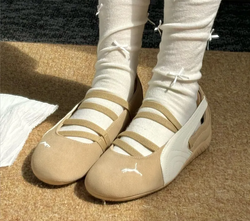 Giày Puma Speedcat Ballet Suede Cafe [ 406758-01 ]