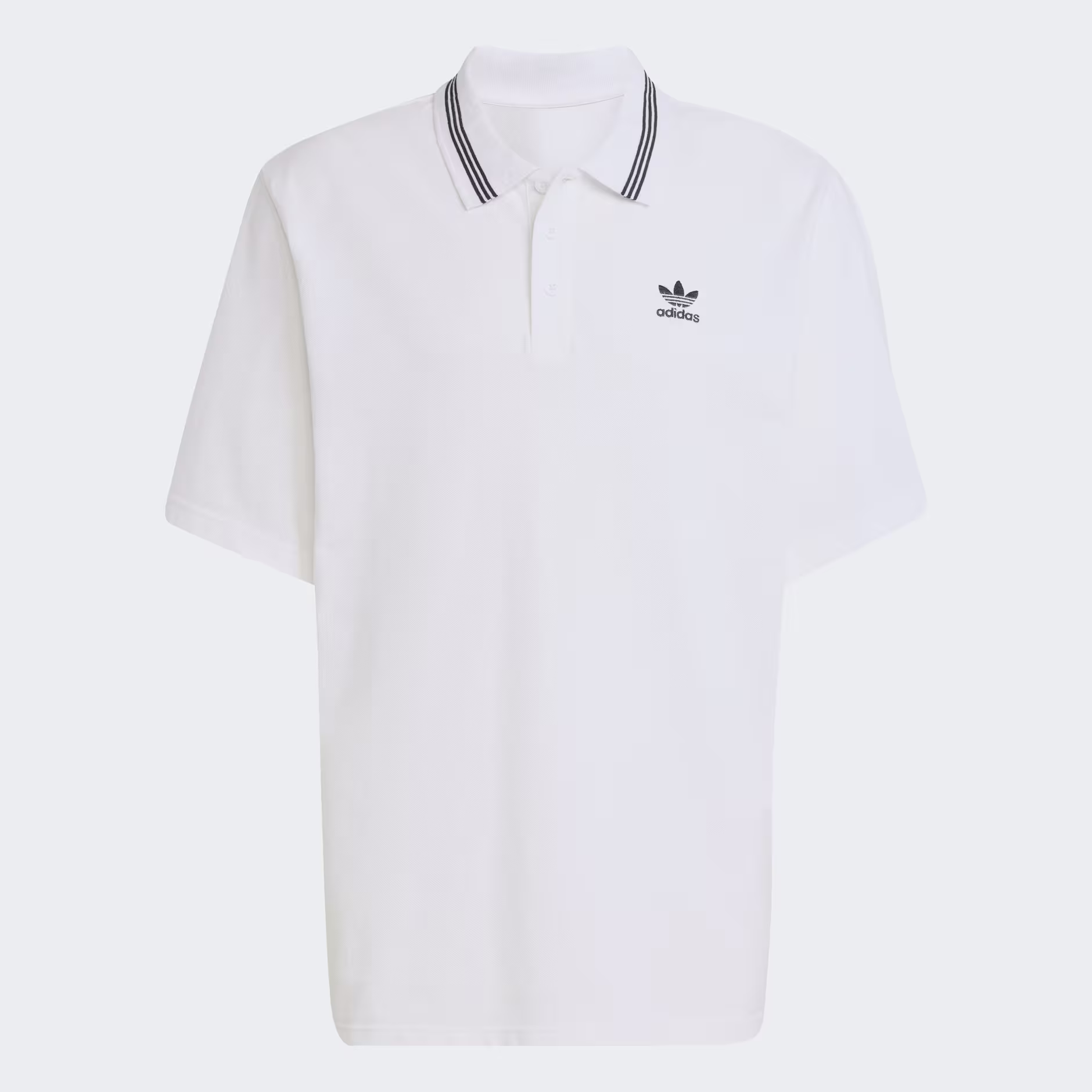 Áo Adidas Polo Originals Pique Adicolor White [ JW5898 ]