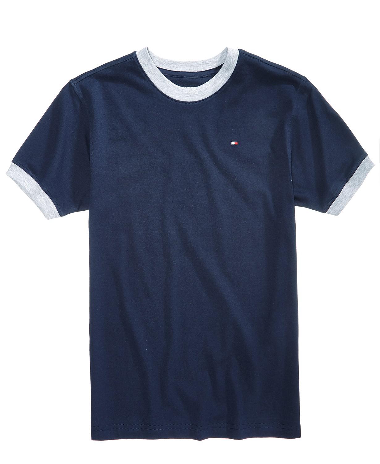 Áo Tommy Hilfiger Big Boys Ken Tee Navy [ T880096-407 ]