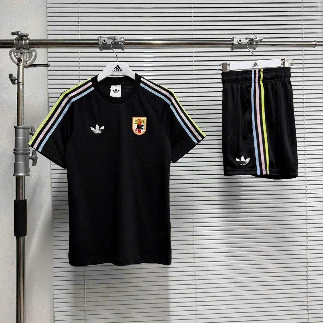 Set Adidas Japan Originals Jersey Black [ KA1521 / KA1522 ]