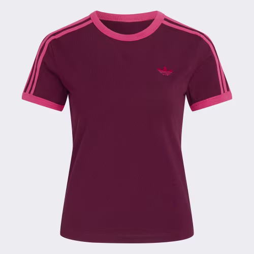 Áo Adidas 3 Stripes Slim Tee Red [ KW0237 ]