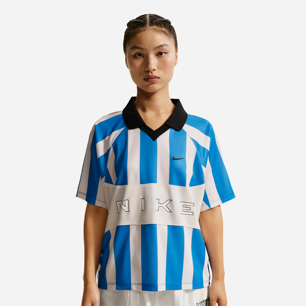 Áo Nike Sportswear Oversized Jersey Blue [ IO0914-435 ]