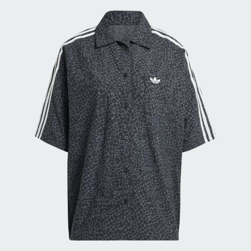 Áo Adidas AOP Short Sleeve Shirt Black [ KD2828 ]