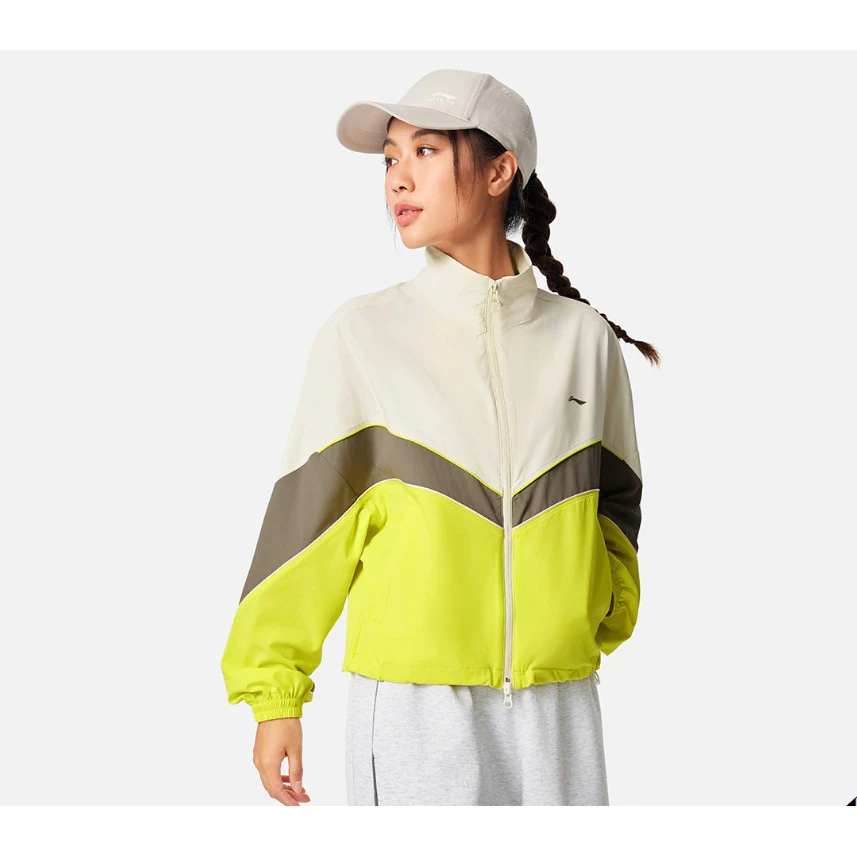 Áo Gió Li-Ning AFDV690-6V Trắng Xanh [ AFDV690 6V ]