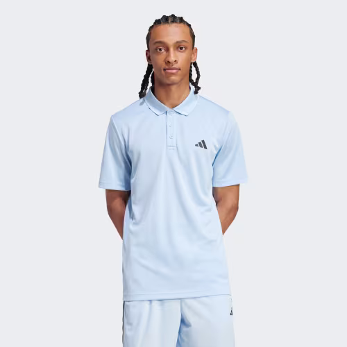 Áo Adidas Train Essentials Training Polo Blue [ JW7514 ]