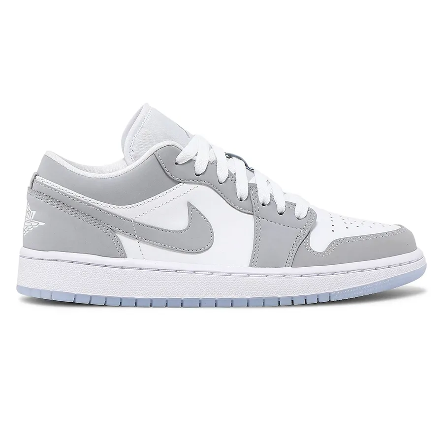 Giày Nike Air Jordan 1 Low White Wolf Grey [ DC0774-105 ]