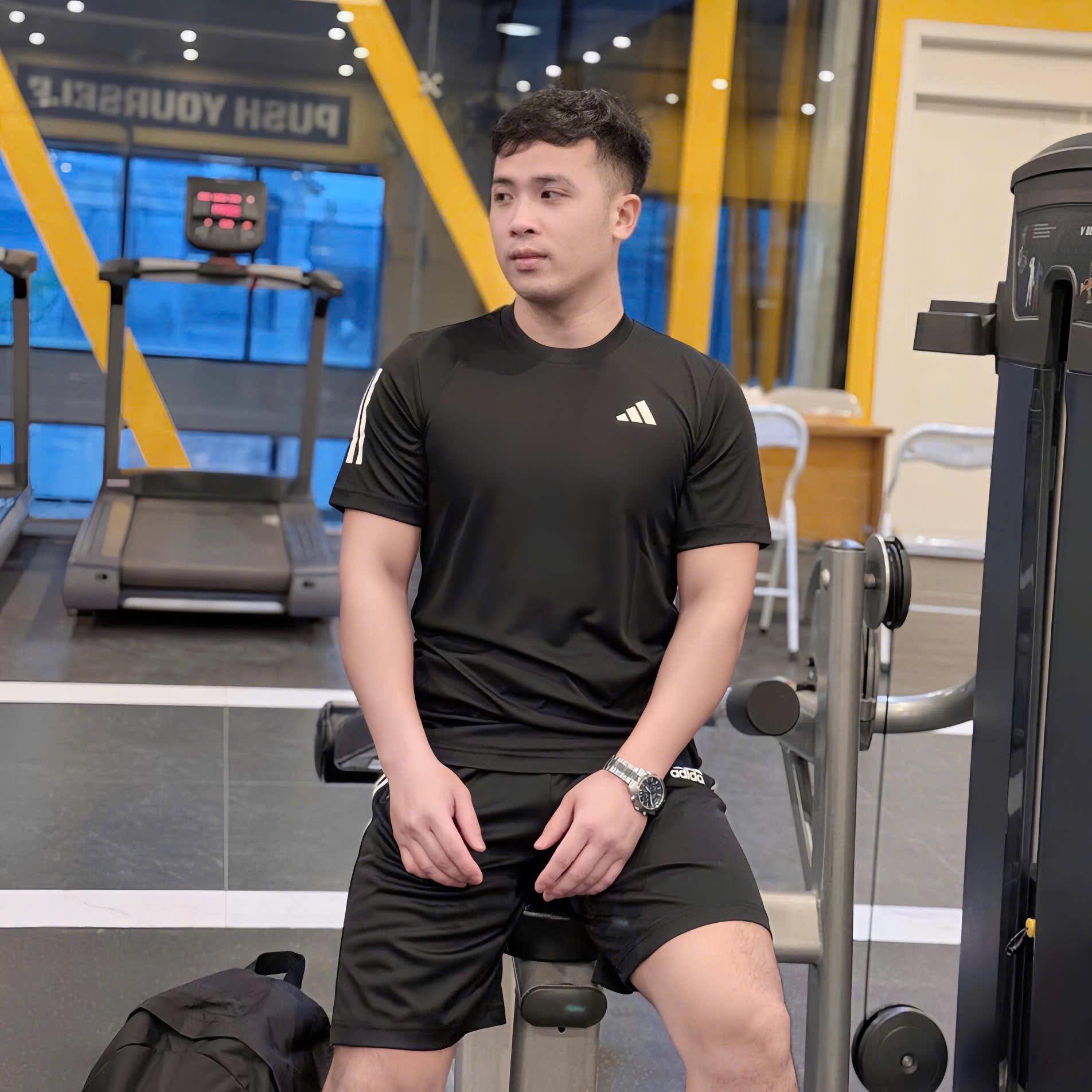 Áo Adidas Club 3-Stripes Tennis Black [ HS3262 ]