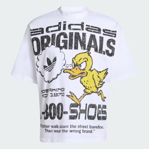 Áo Adidas Originals Duck Graphic White [ KG6439 ]