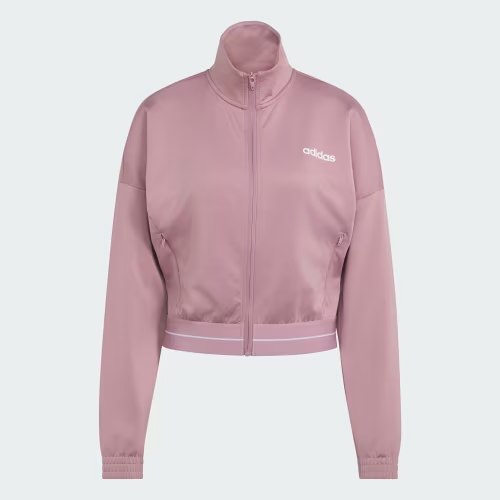 Áo Adidas Hyperglam Cropped Track Top Magic Mauve [ KV1691 ]