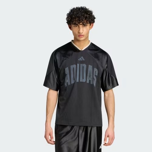 Áo Adidas Stadium Graphic Mesh Tee Black [ JZ6853 ]
