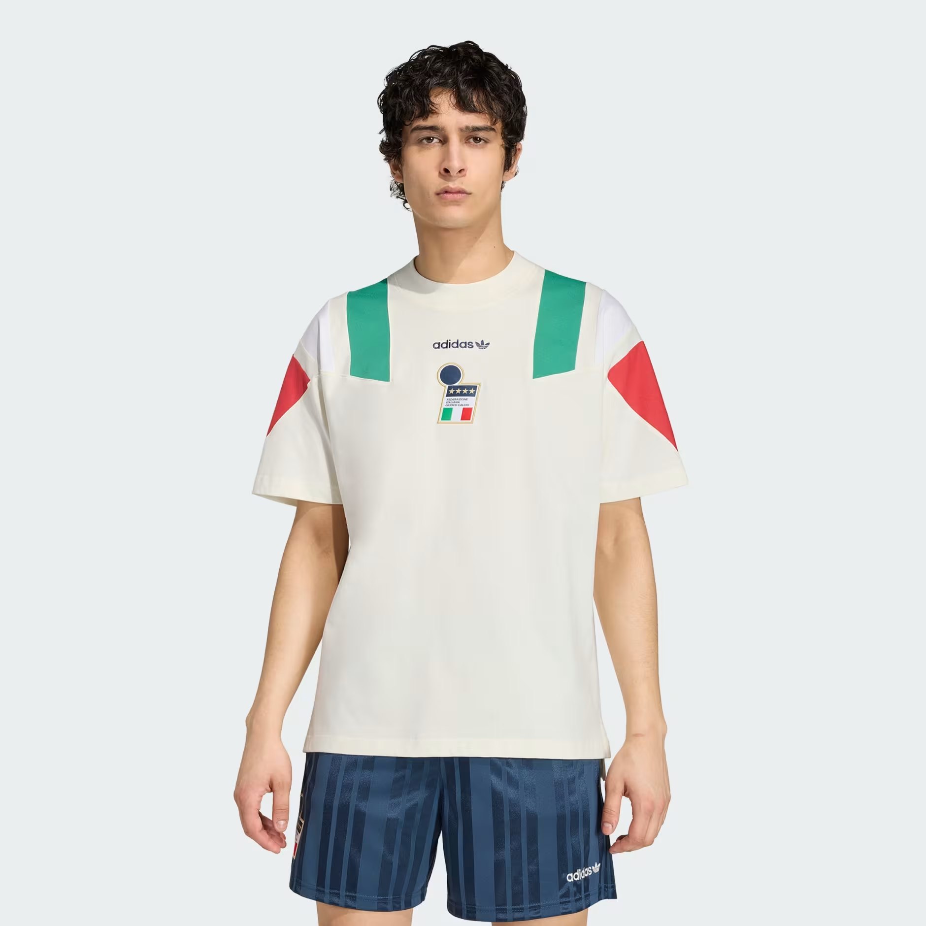 Áo Adidas Italy EQT Tee White [ KG2597 ]