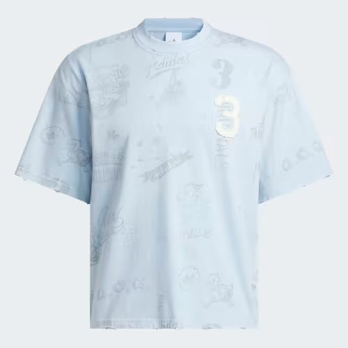 Áo Adidas Originals Varsity Graphic Clear Sky [ KU0573 ]